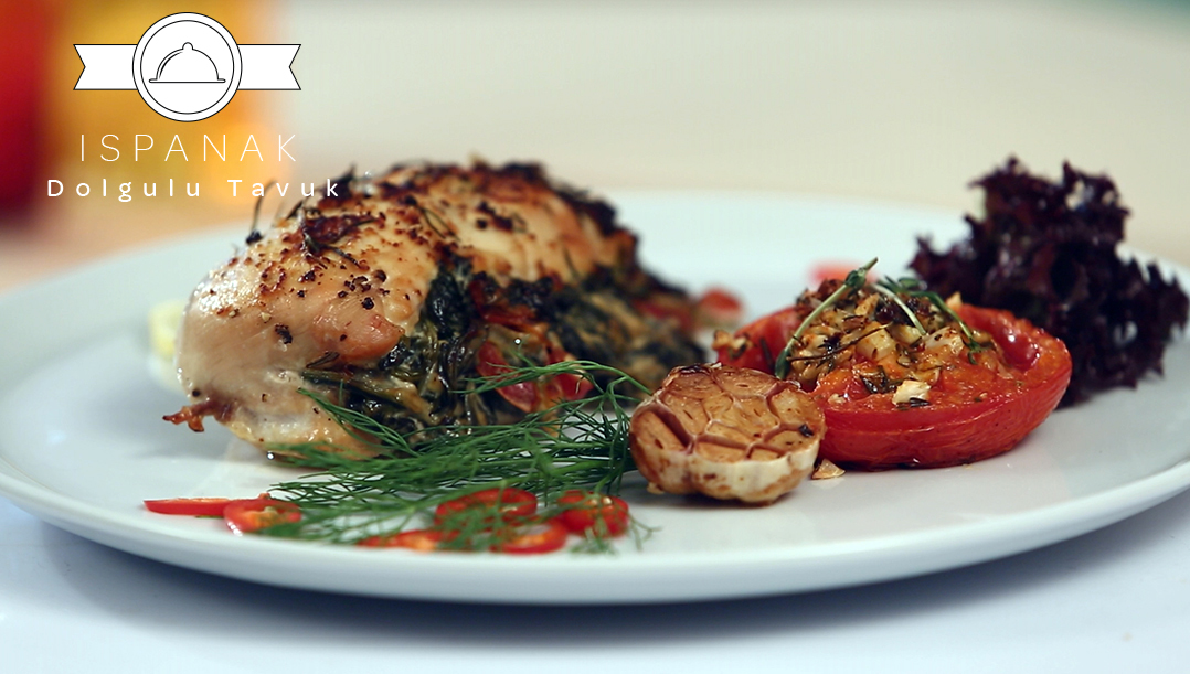 Ispanak Dolgulu Tavuk Tarifi