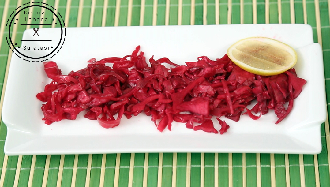 Kırmızı Lahana Salatası Tarifi