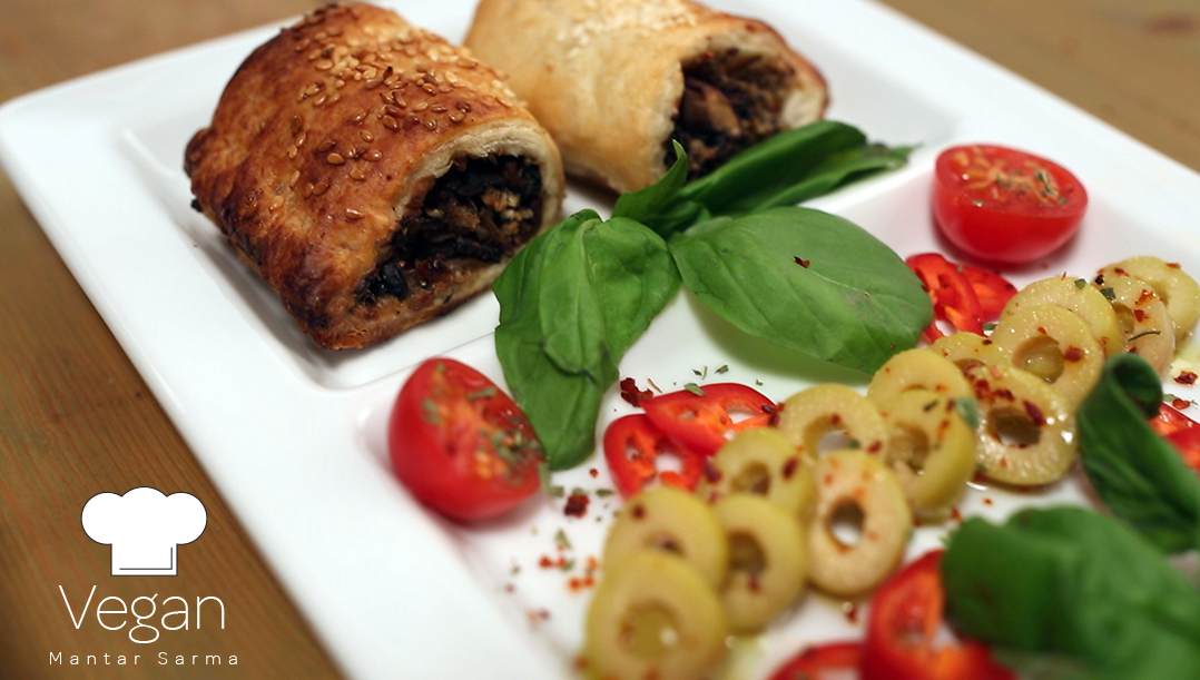 Vegan Mantar Sarma Tarifi