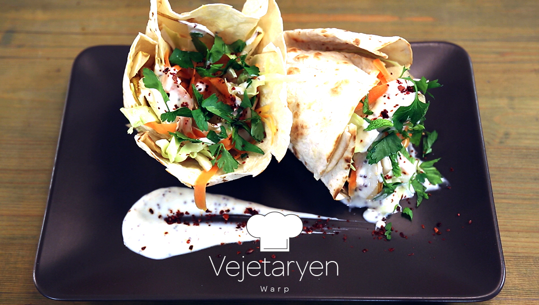 Vejetaryen Wrap Tarifi